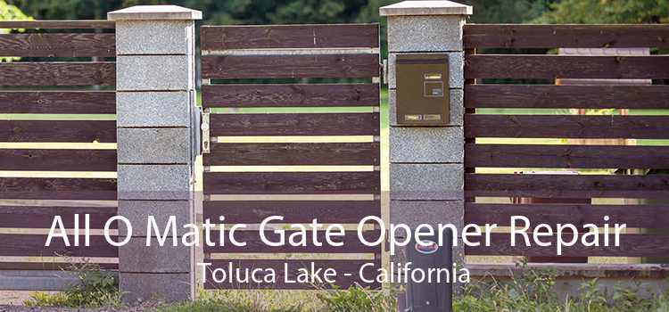 All O Matic Gate Opener Repair Toluca Lake - California